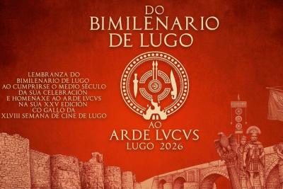 Exposición DO BIMILENARIO AO ARDE LUCUS, na Biblioteca Provincial